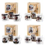 Elegancki Komplet Kubków 2+2 | Ceramika Trust