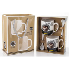 Elegancki Komplet Kubków 2+2 | Ceramika Trust