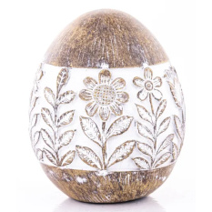 Elegancka Ozdoba Jajko | Figurki Casa Roma