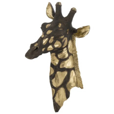Elegancka Ozdoba Ścienna Głowa Żyrafy | Kolekcja Tropical