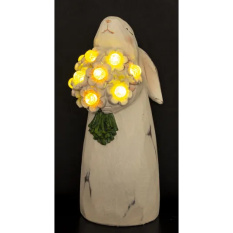 Stylowy Królik Led | Figurki Casa Roma