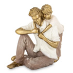 Elegancka Figurka Tata Z Dzieckiem | Figurki Family