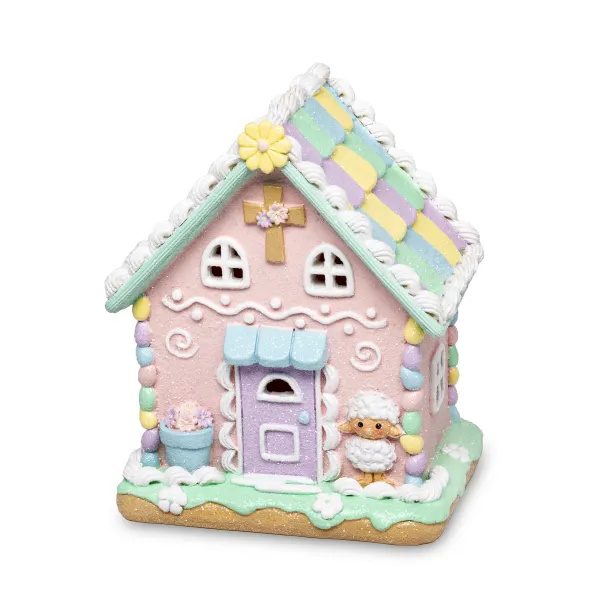 Elegancki Artykuł Dekoracyjny Domek Led | Figurki Axel