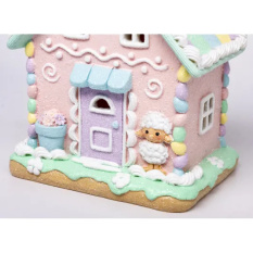 Elegancki Artykuł Dekoracyjny Domek Led | Figurki Axel