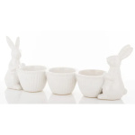 Elegancka Miseczka Z Zajączkami | Ceramika Hamer