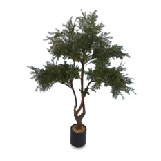 Eleganckie Sztuczne Drzewko Cedrowe | Rośliny Doniczkowe