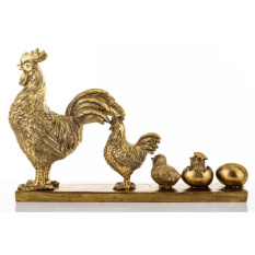 Elegancka Figurka Kura | Kolekcja Casablanca