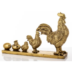 Elegancka Figurka Kura | Kolekcja Casablanca