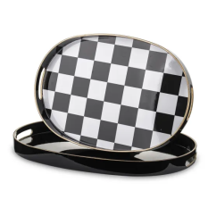 Elegancka Taca Kpl. 2 Szt. | Tace Tulum