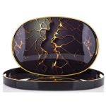 Elegancka Taca Dekoracyjna Kpl.2 Szt. | Tace Tulum