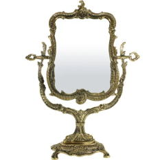 Stylowe Pl Lustro | Mosiądz