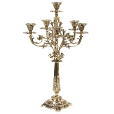 Elegancki Świecznik | Mosiądz