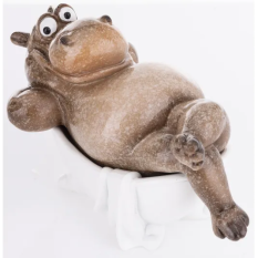 Elegancki Hipopotam | Figurki Animals