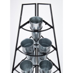 Elegancki Stojak Na Kwiaty II Cz. | Akcesoria Metalowe