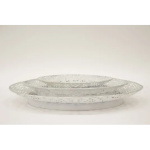 Eleganckie Talerze Dekoracyjne 3 szt. | Kolekcja Derby